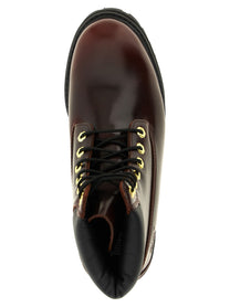 Timberland Heritage Ankle Boots Red