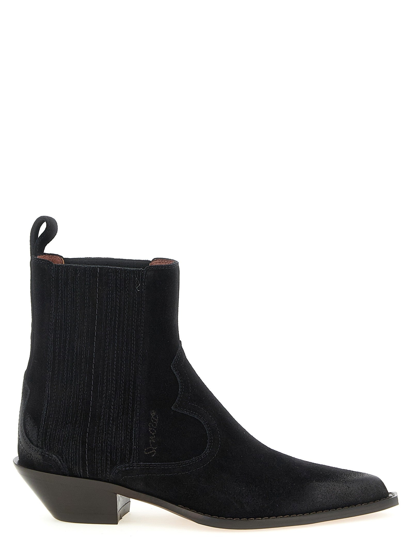 Sonora Hernan Ankle Boots Black