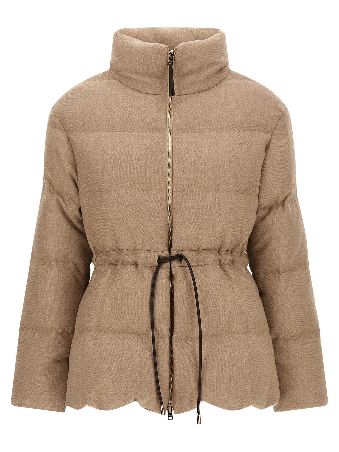 HERNO - HERNO - Wool and silk down jacket - Women’s Outerwear
