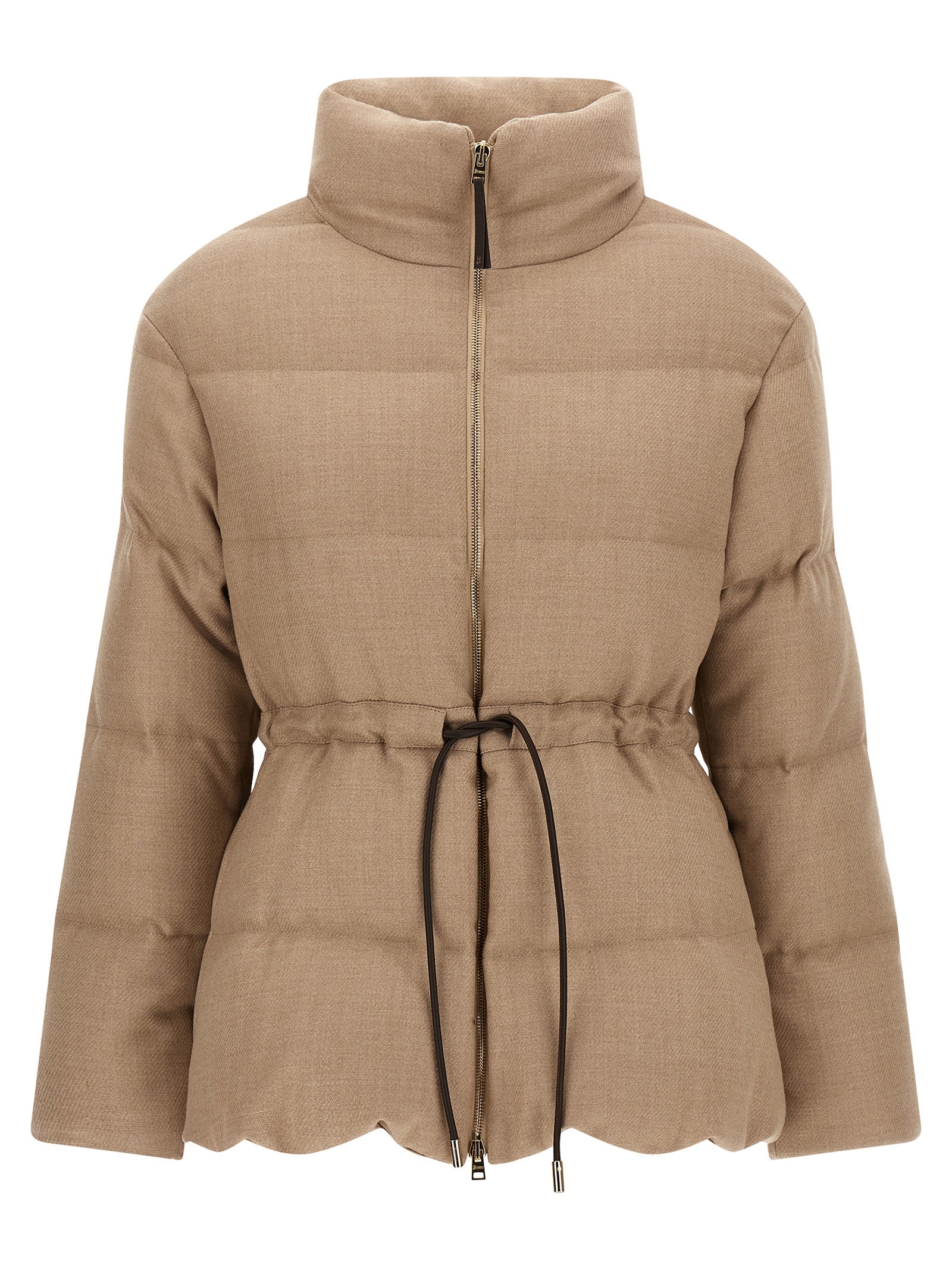 HERNO - HERNO - Wool and silk down jacket - Women’s Outerwear