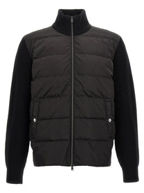 HERNO - HERNO - Two-material puffer jacket - Men’s Outerwear