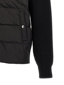 HERNO - HERNO - Two-material puffer jacket - Men’s Outerwear