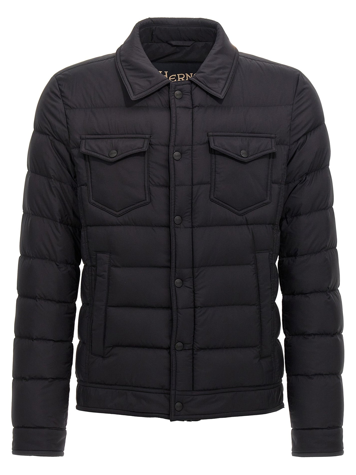 HERNO - HERNO - ’La Denim’ down jacket - Men’s Outerwear