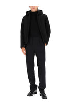 Herno Men's Three Layer Water Repellent Jacket Black, view 2