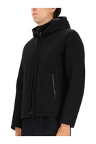 Herno Men's Three Layer Water Repellent Jacket Black, view 4