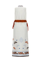 Herno Women's Printed Midi Dress Multicolor, view 2