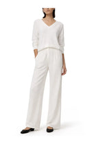 Herno Women's Glam Knit Effect Sweater White, view 2