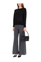 Herno Women's Metallic Effect Sequin Jersey Black, view 2