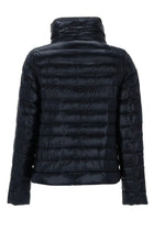 Herno Women's Reversible Down Jacket with Collar High Blue, view 3