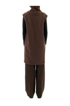 Herno Women's Resort Sleeve Made of Warmy and Ultralight Nylon Brown, view 3