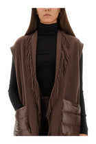Herno Women's Resort Sleeve Made of Warmy and Ultralight Nylon Brown, view 2