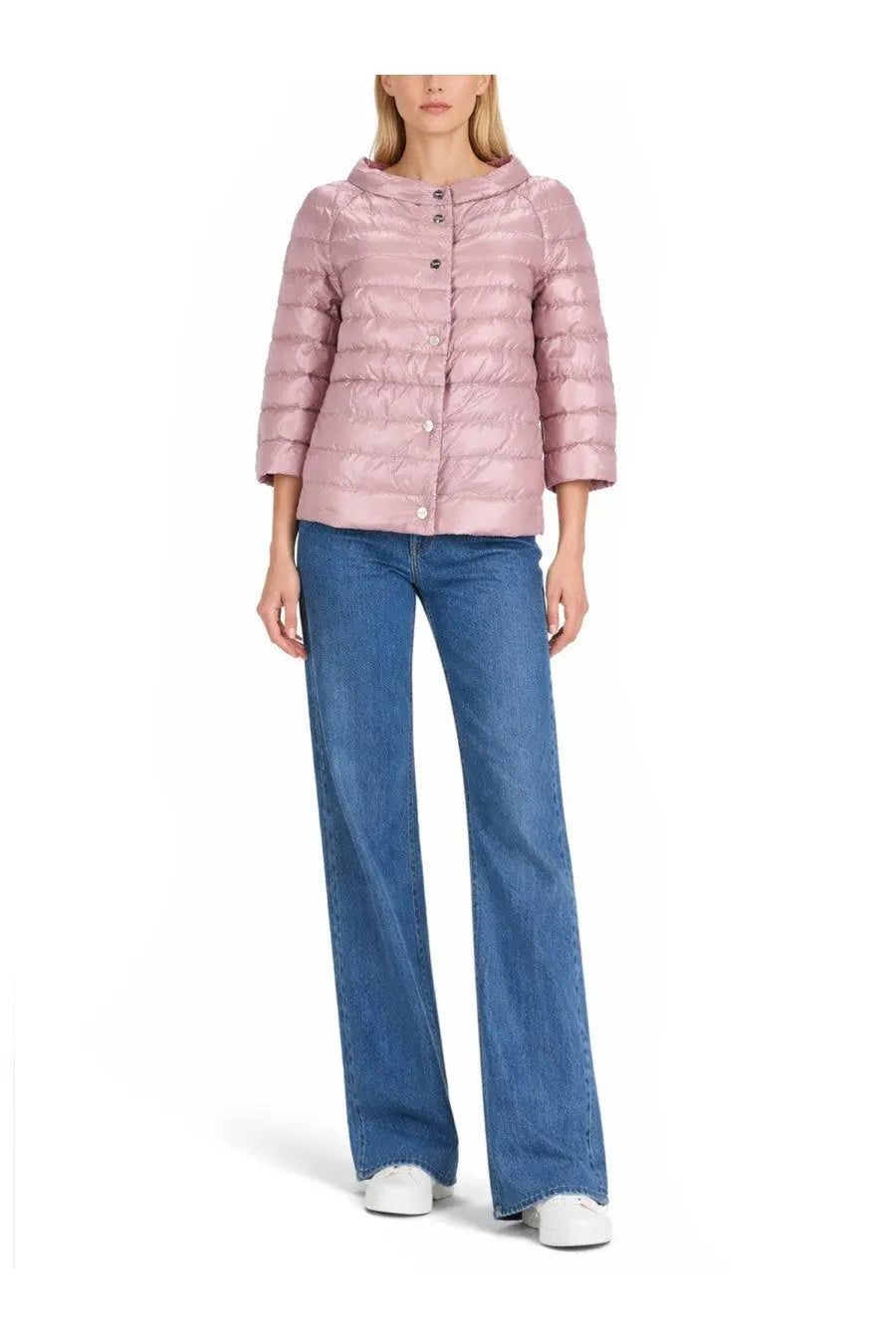 Herno Women's Reversible Padded Coat Blue, view 2