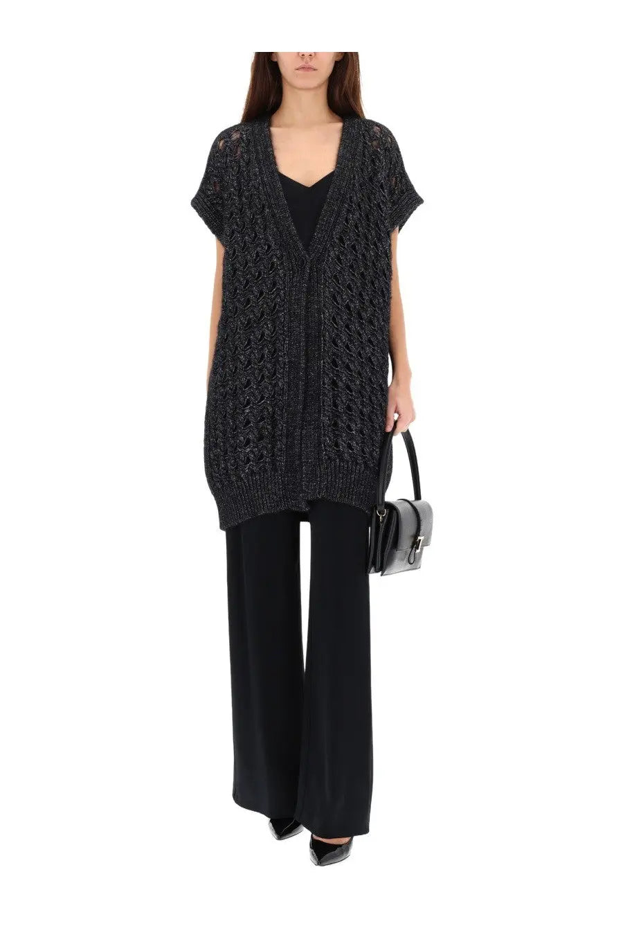Herno Women's Vest Black, view 2