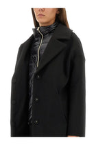Herno Women's Wool Coat Black, view 4