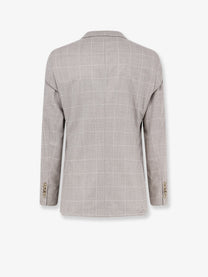 BOSS Men's Heston Virgin Wool Suit Beige
