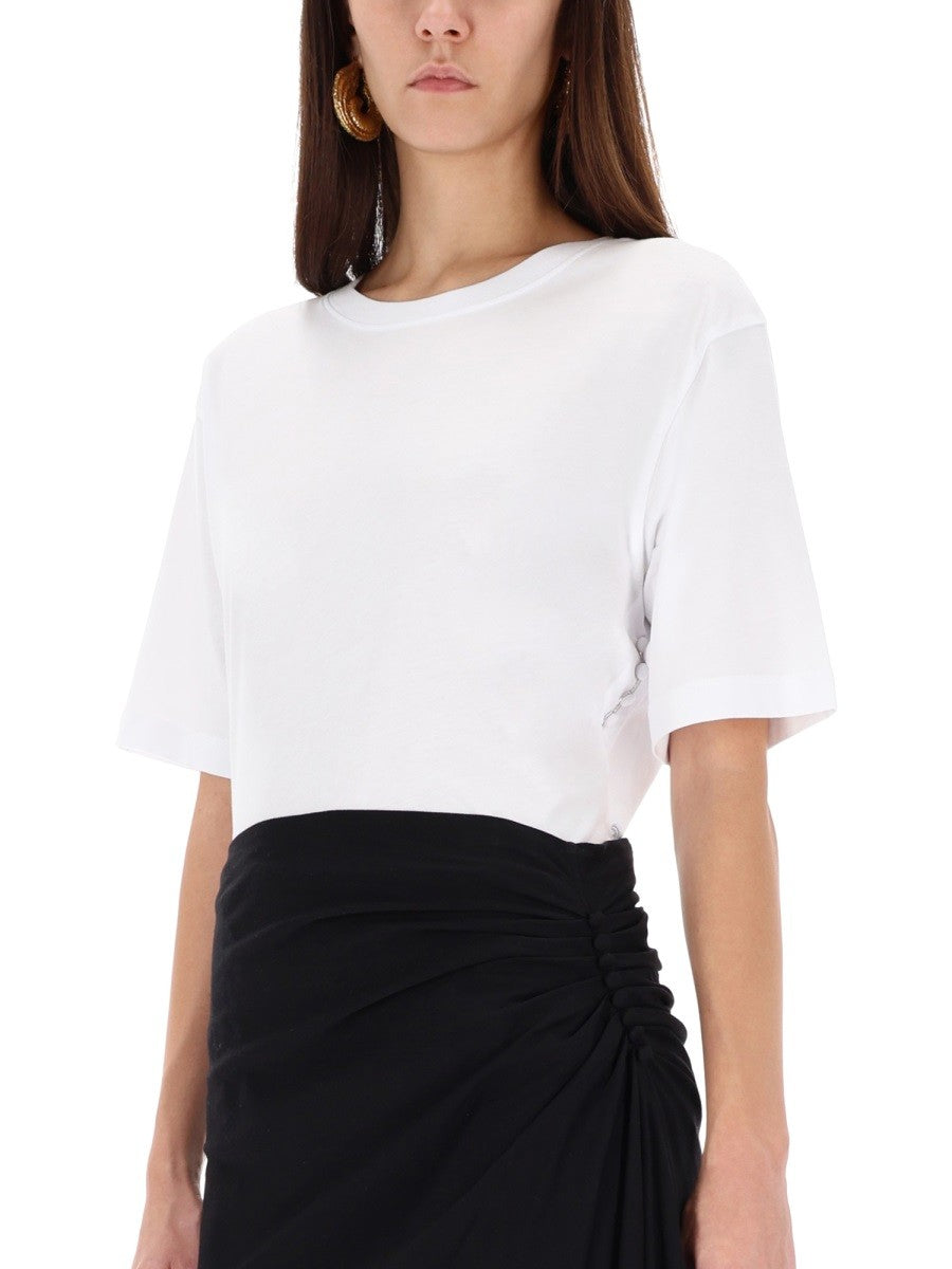 Dries Van Noten Women's Heydu Bis Shirt White, view 4