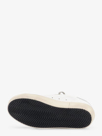 Golden Goose Women's Hi Star Leather Sneakers White, view 4