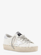 Golden Goose Women's Hi Star Leather Sneakers White, view 2