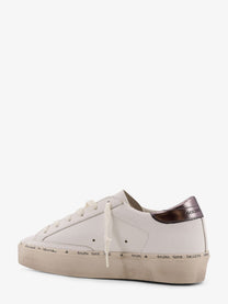 Golden Goose Women's Hi Star Leather Sneakers White