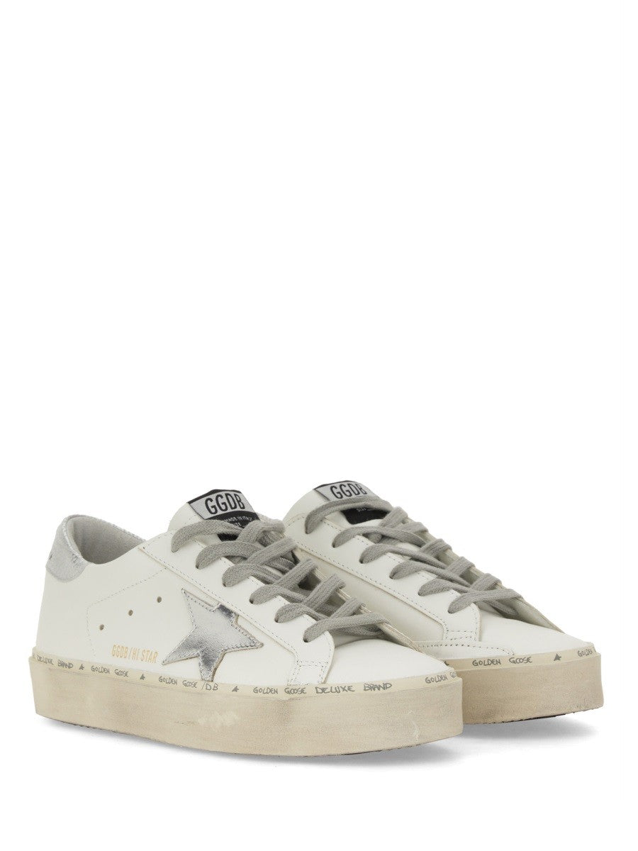 Golden Goose Women's HI Star Sneaker White