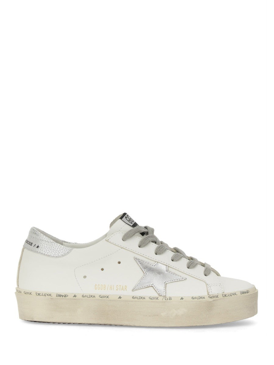 Golden Goose Women's HI Star Sneaker White