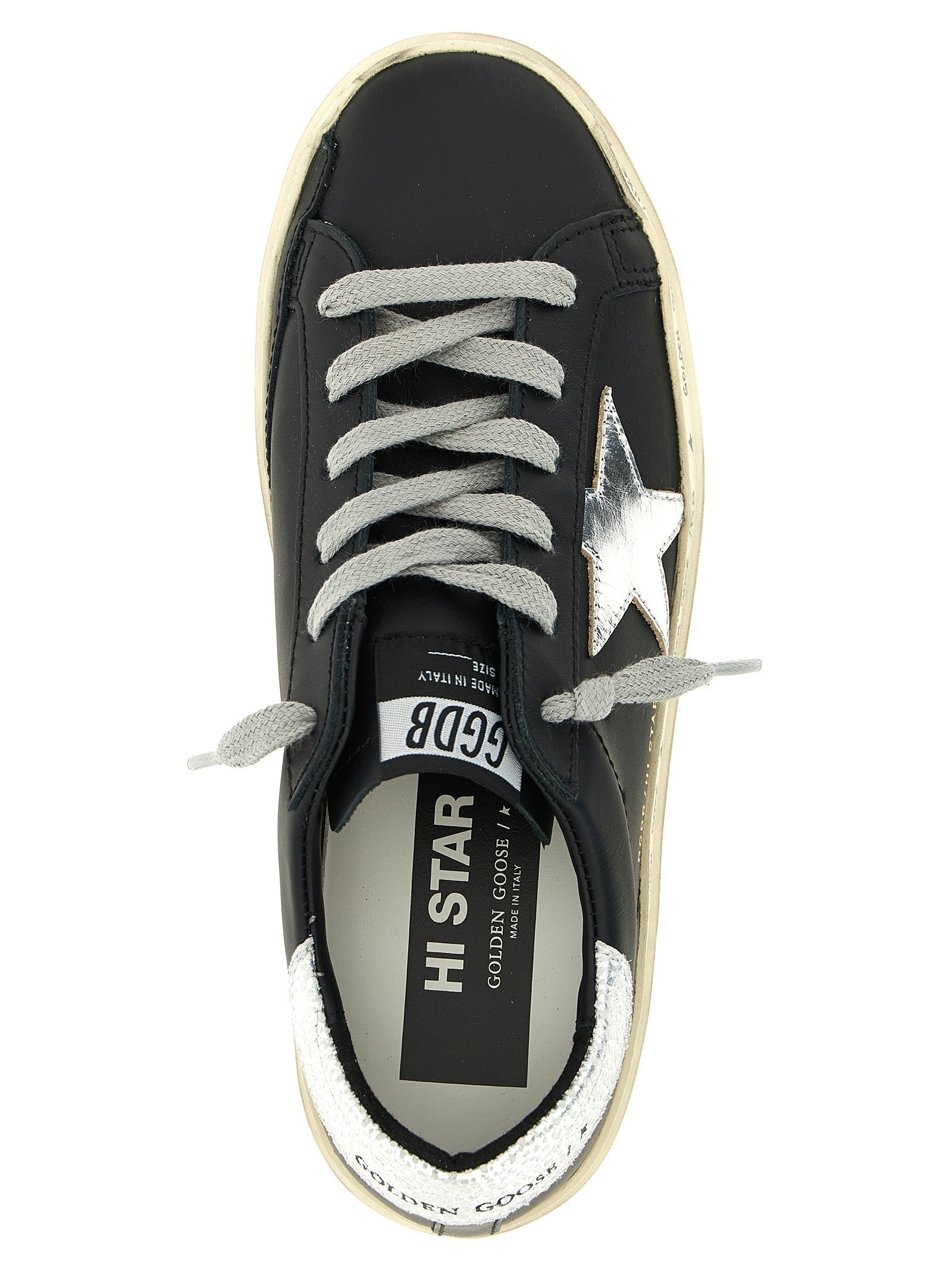 Golden Goose Hi Star Sneakers Black