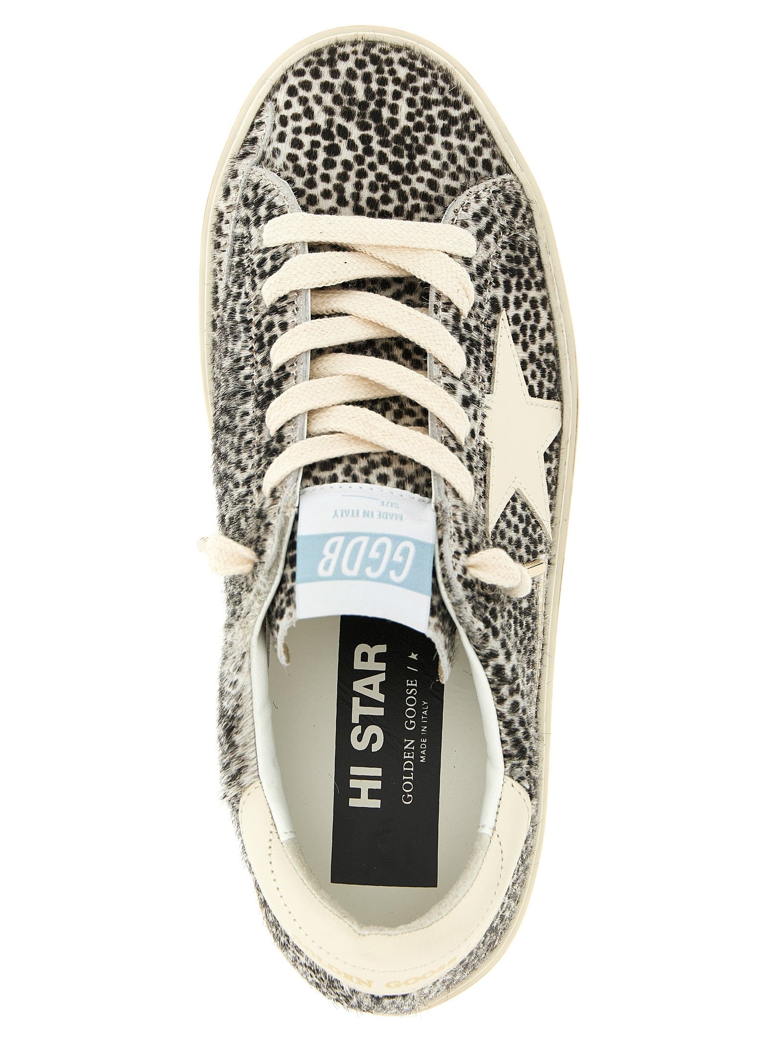 Golden Goose Hi Star Sneakers White