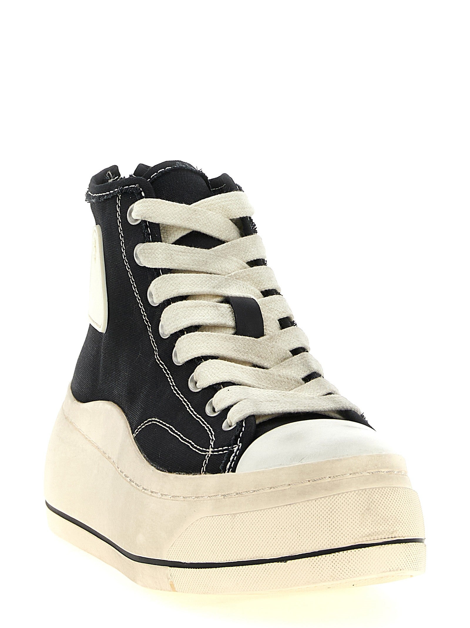 R13 Hi Top Sneakers Black