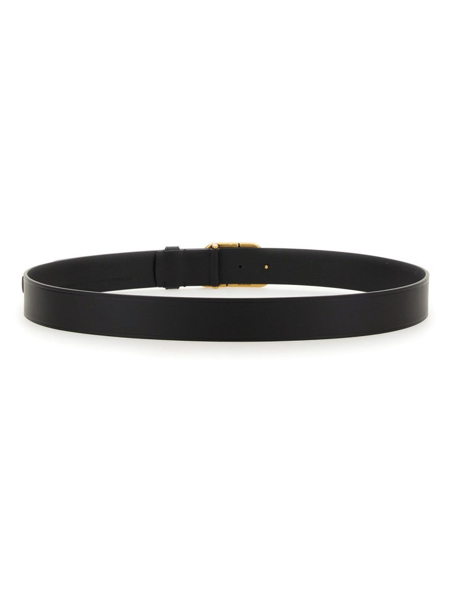 Balenciaga Men's High Belt Black