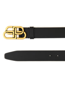 Balenciaga Men's High Belt Black
