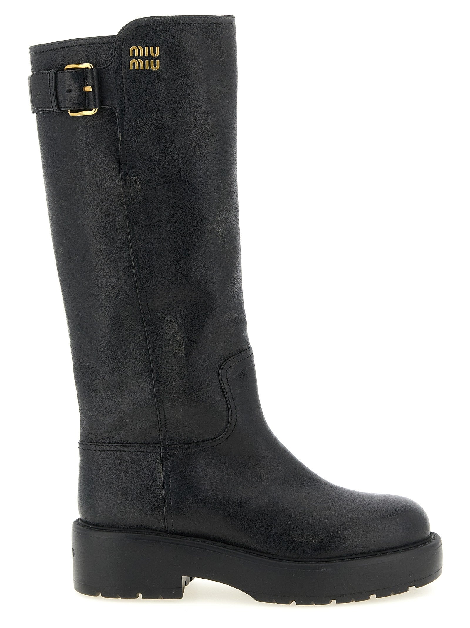 Miu Miu High Boots Black