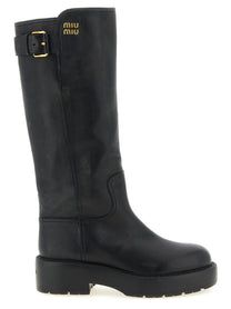 Miu Miu High Boots Black