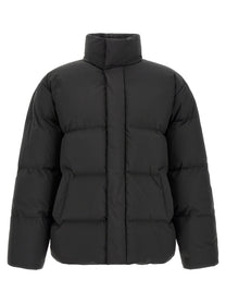 Saint Laurent High Neck Down Jacket Black