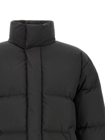 Saint Laurent High Neck Down Jacket Black