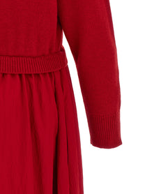 Polo Ralph Lauren High Neck Dress Red, view 4