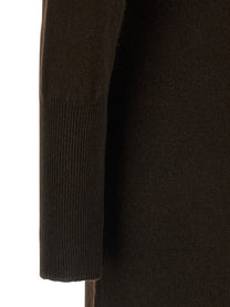 Tom Ford High Neck Dress Brown