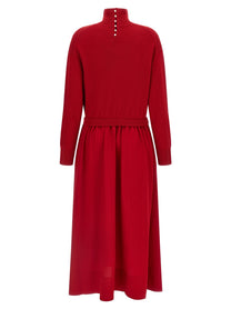 Polo Ralph Lauren High Neck Dress Red, view 2