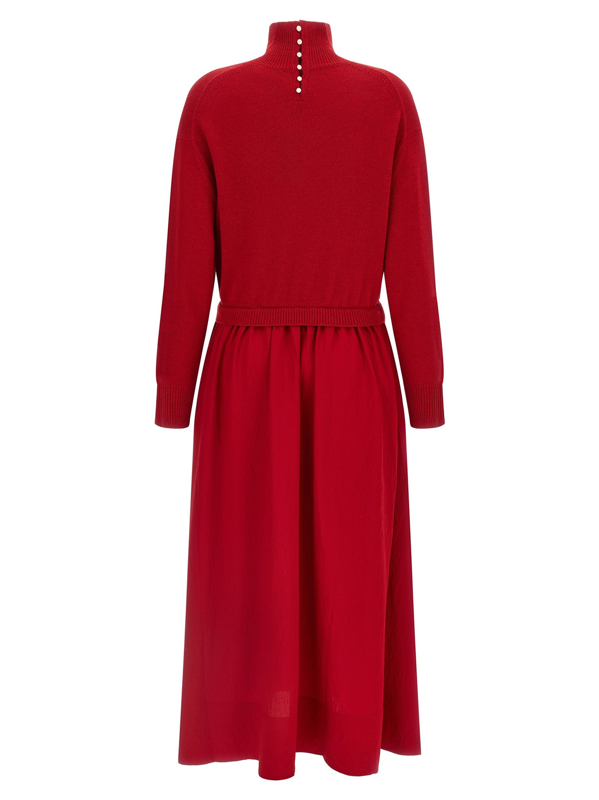 Polo Ralph Lauren High Neck Dress Red, view 2