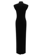 Lauren Ralph Lauren High Neck Dress Black