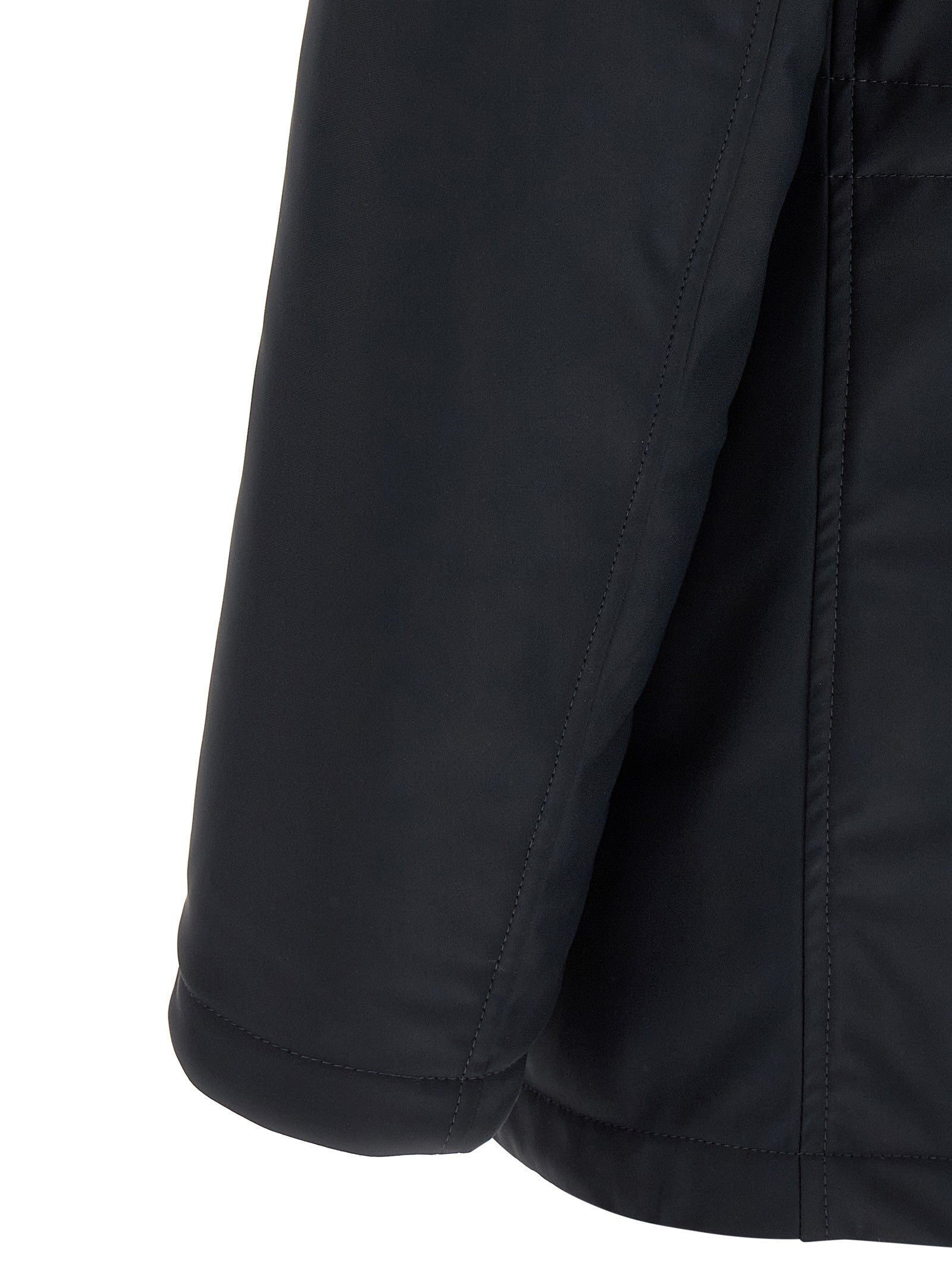 Herno High Neck Jacket Blue