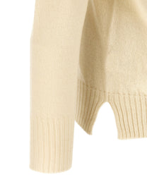 ma' ry' ya High Neck Sweater White