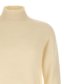 ma' ry' ya High Neck Sweater White