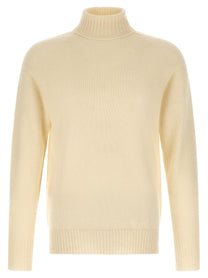 ma' ry' ya High Neck Sweater White