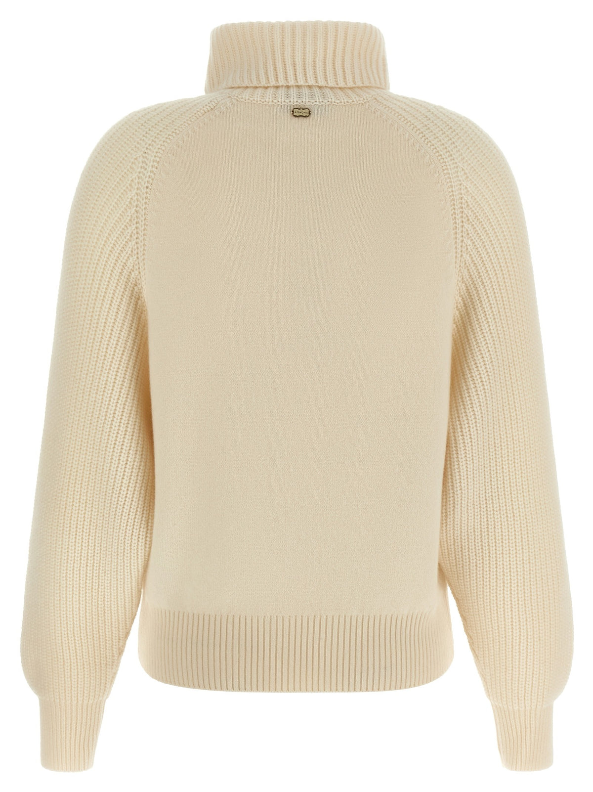 Agnona High Neck Sweater White, view 2