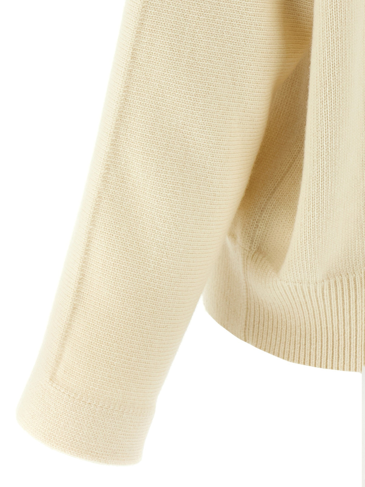 Jil Sander High Neck Sweater White, view 4