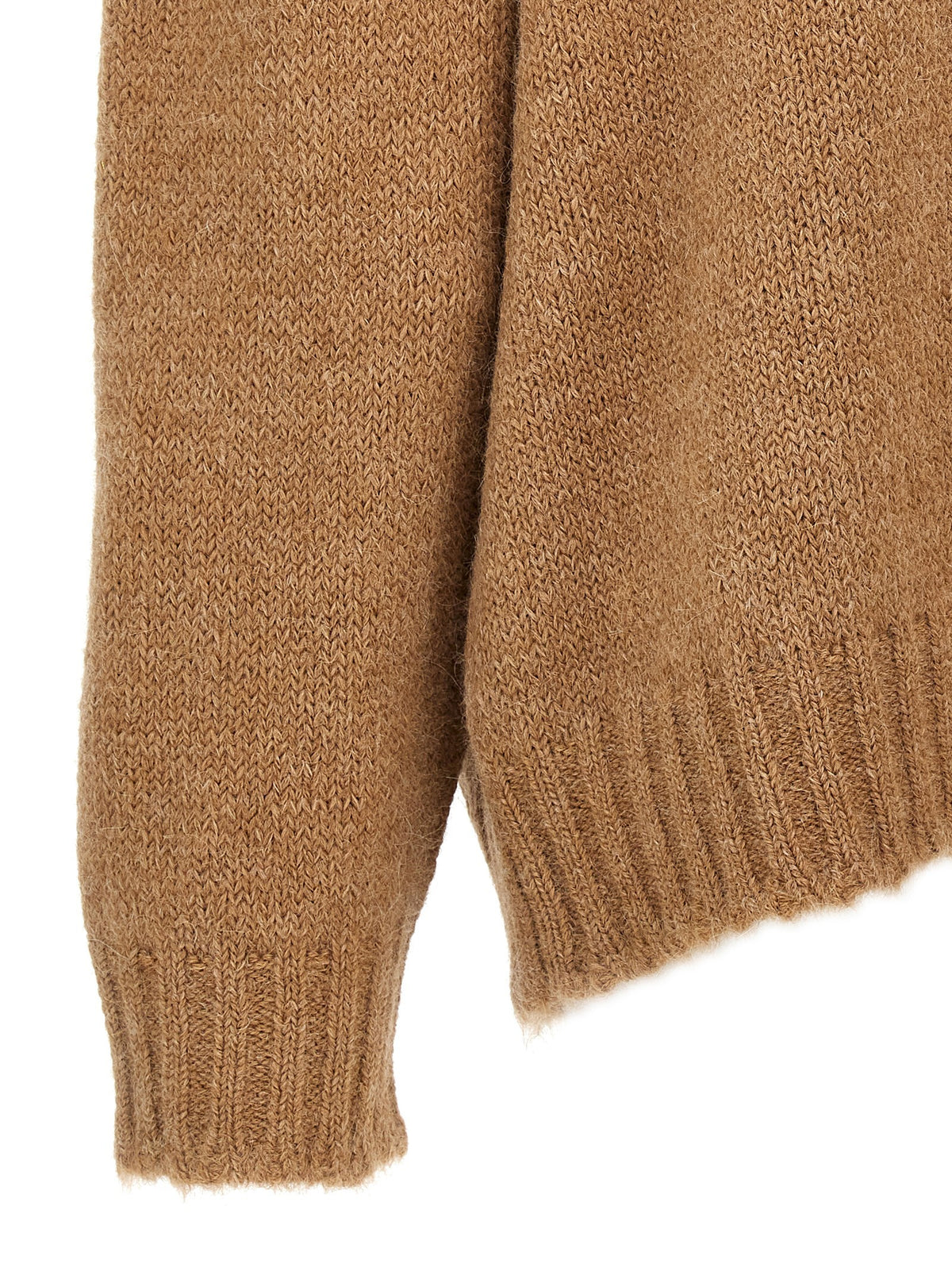 Jil Sander High Neck Sweater Beige, view 4