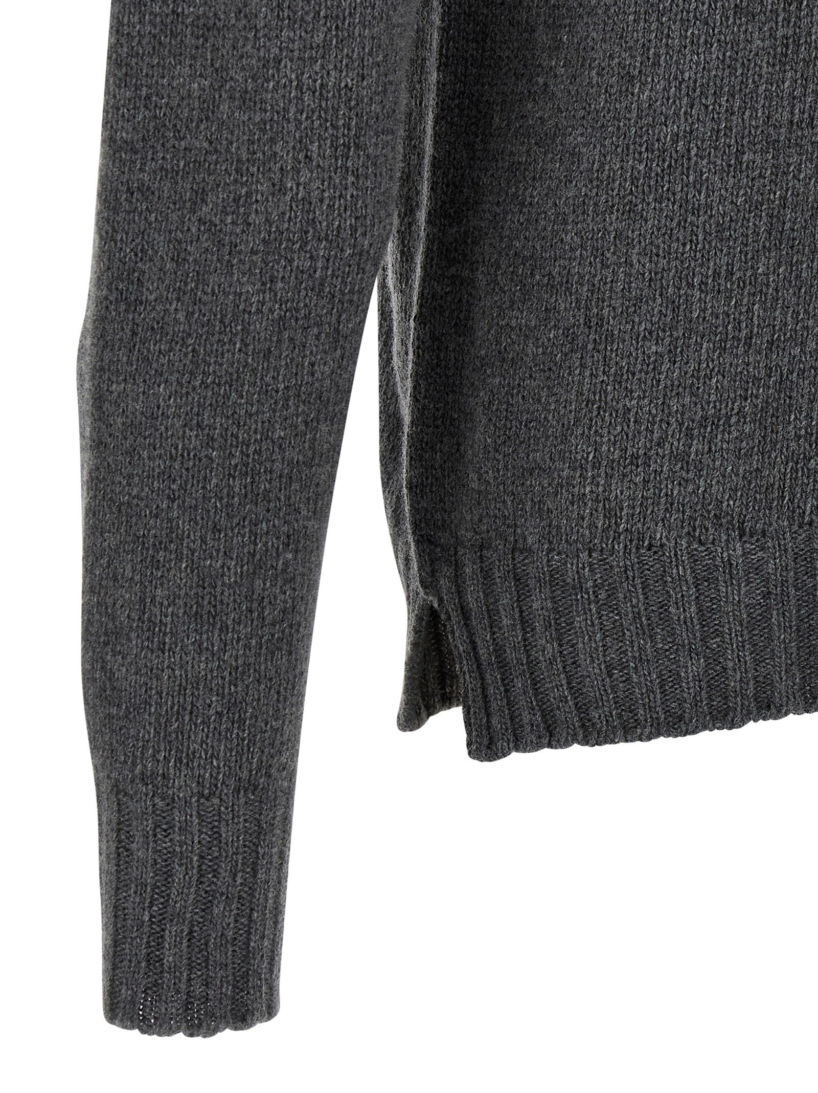 ma' ry' ya High Neck Sweater Grey
