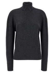 Burberry High Neck Sweater Grey
