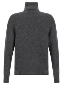 ma' ry' ya High Neck Sweater Grey