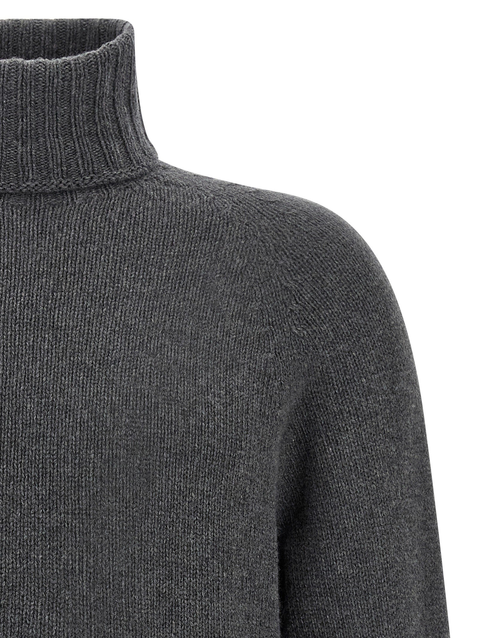 ma' ry' ya High Neck Sweater Grey